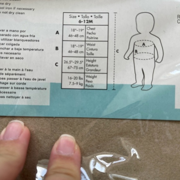 NWT Dopey infant costume - Picture 4 of 4